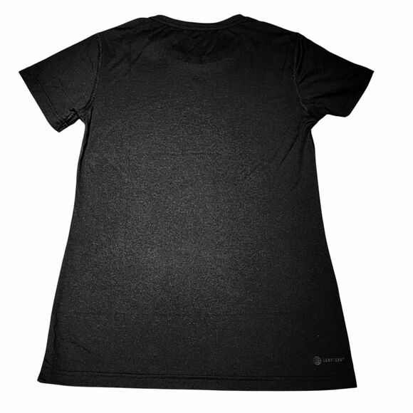 Adidas Women Creator Short Sleeve T-Shirt Crew Neck Tee Regular Fit Black SizeXS - Picture 4 of 9